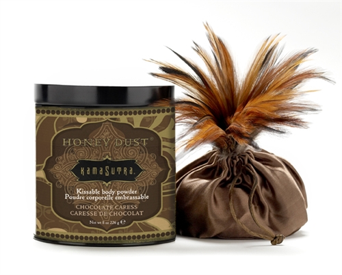 Honey Dust Body Powder -  Chocolate Caress 8 Oz