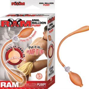 Ram Anal Balloon Pump - Flesh