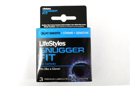 Lifestyles Snugger Fit - 3 Pack