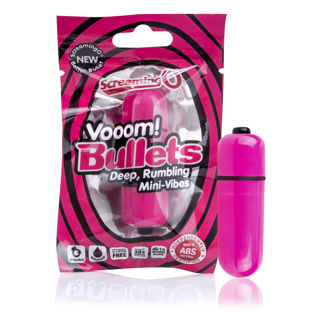 Vooom Bullets Mini-Vibes - Each - Strawberry