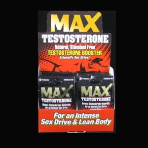 Max Testosterone 2 Pack 24ct Display