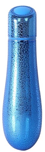 Rain Power Bullet 3" Textured 7 Function Blue