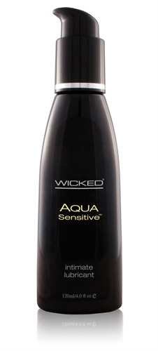 Aqua Sensitive Water-Based Lubricant - 4 Oz.