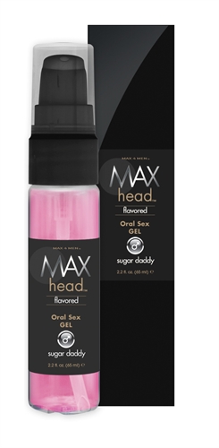 Max 4 Men Head Flavored Oral Sex Gel 2.2 Oz - Sugar Daddy