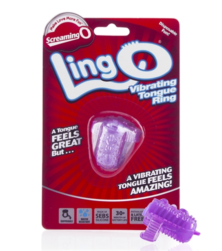 The Ling-O Vibrating Tongue Ring - Each