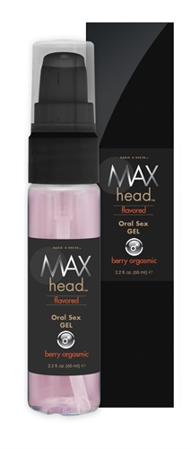 Max 4 Men Max Head Flavored Oral Sex 2.2 Oz - Berry Orgasmic