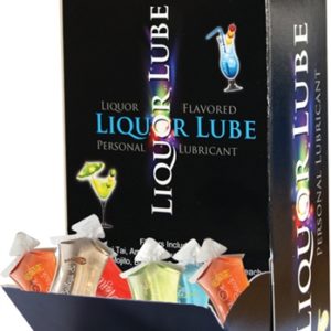 Liquor Lube 7 Assorted Flavors 50 Pcs Display