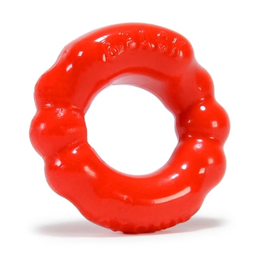 6 Pack Cockring Atomic Jock - Red Solid