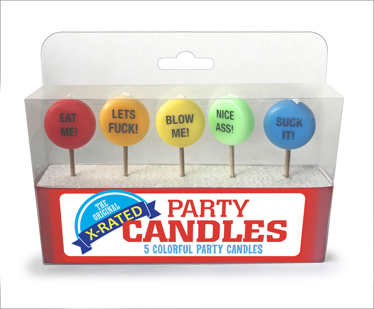 X-Rated Party Candles