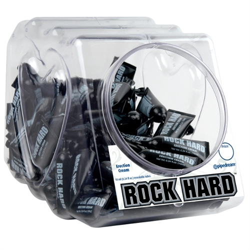 Rock Hard 10 ml. 100 Count Fishbowl