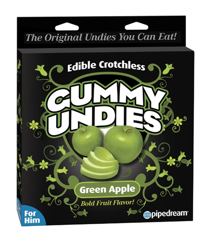 Gummy Undies - for Him - Green Apple