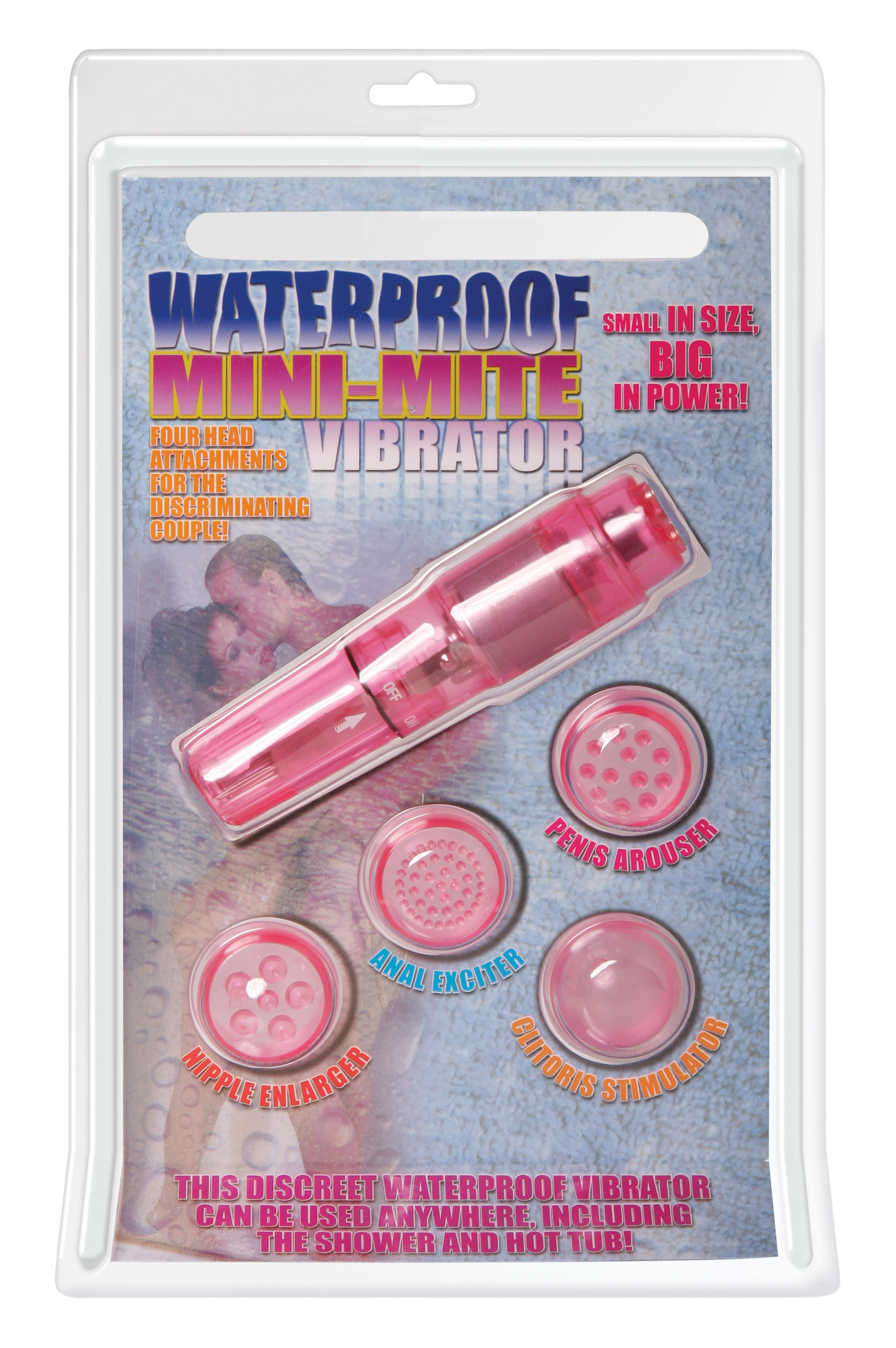 Waterproof Mini-Mite Messenger - Pink