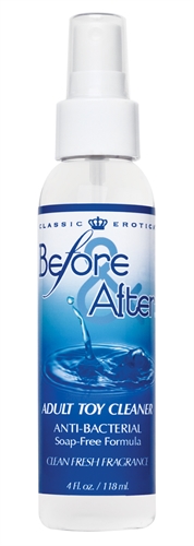 Before and After Anti- Bacterial Toy Cleaner 4 Oz