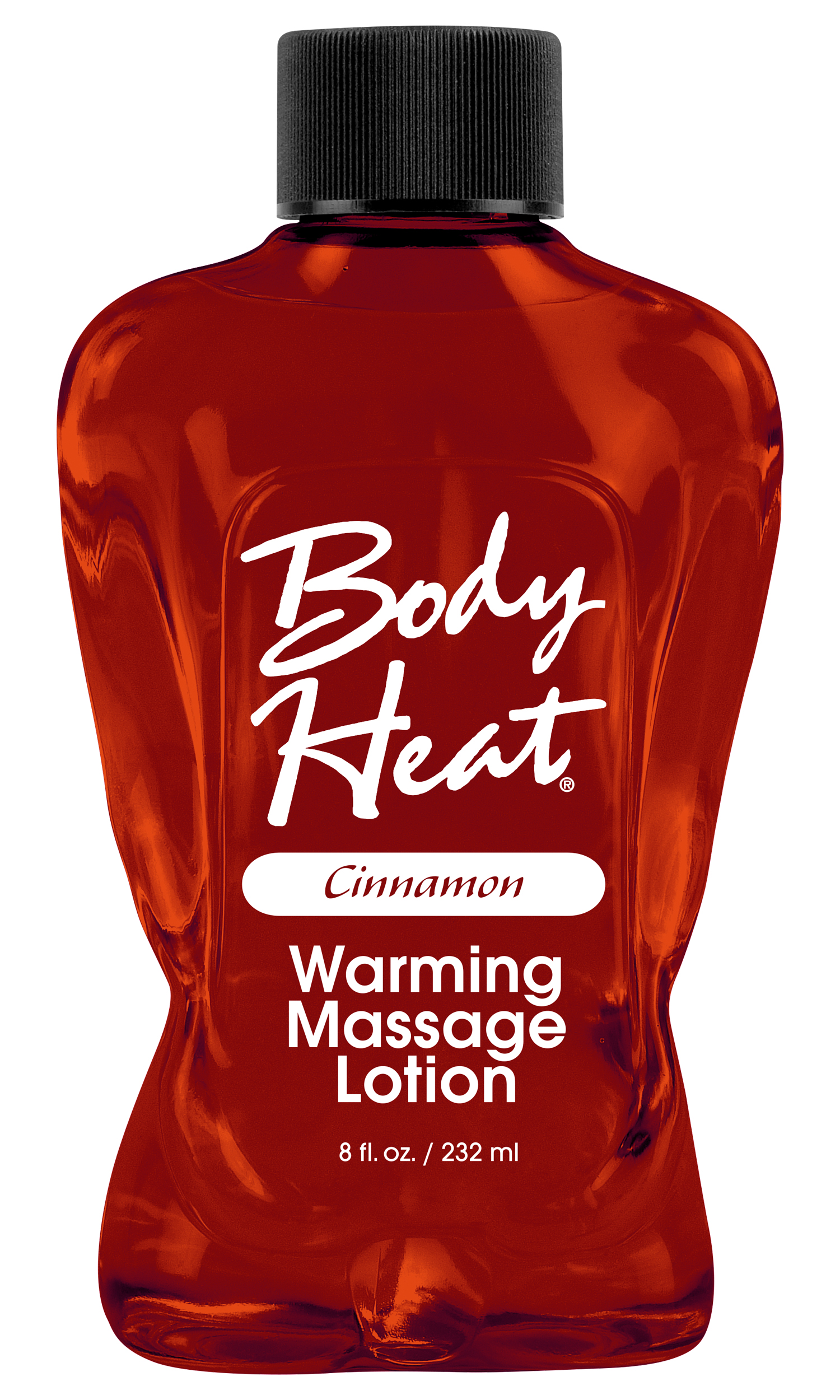 Body Heat Warming Massage Lotion - 8 Fl. Oz. - Cinnamon