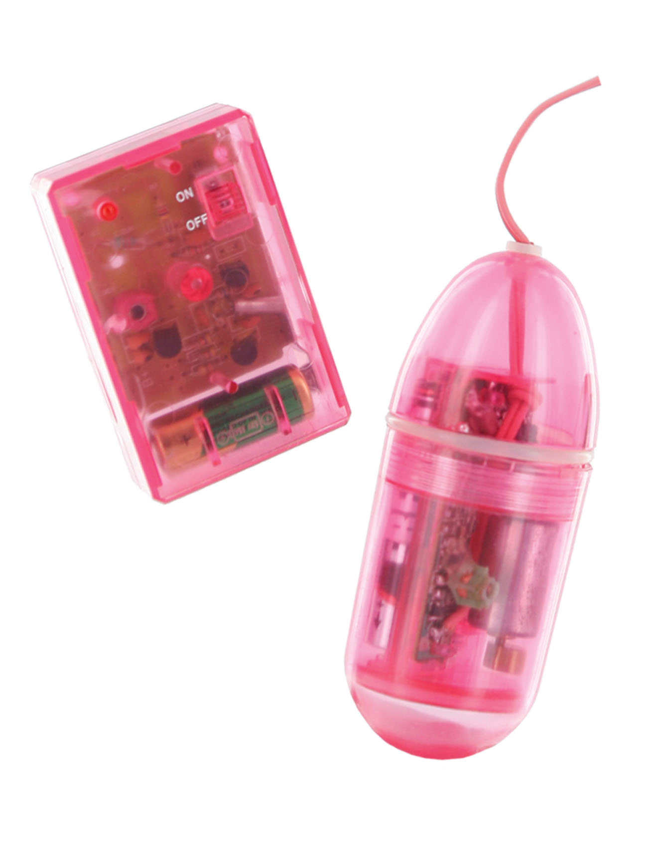 Waterproof Remote Control Bullet - Pink