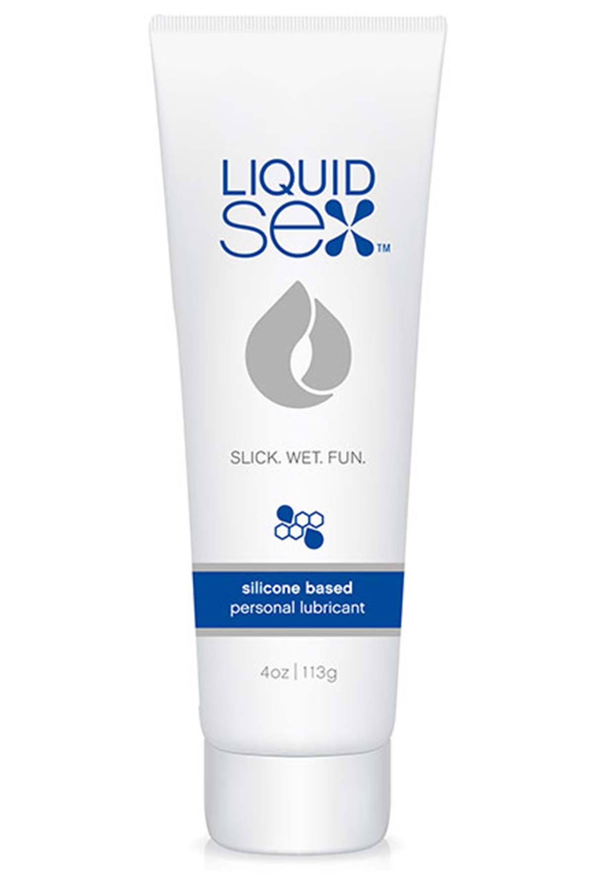 Liquid Sex Silicone-Based Lube - 4 Fl. Oz. Tube