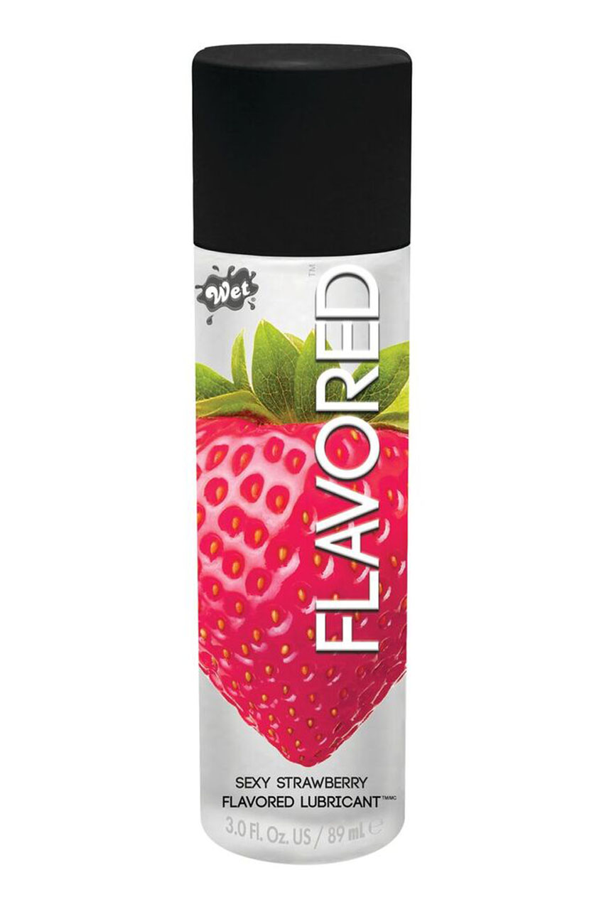 Wet Flavored Sexy Strawberry - 3 Fl. Oz./ 89ml