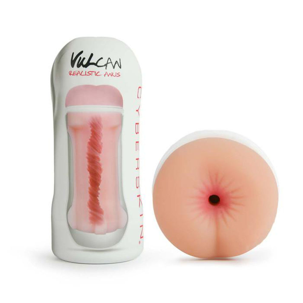 Cyberskin Vulcan Realistic Anus - Cream