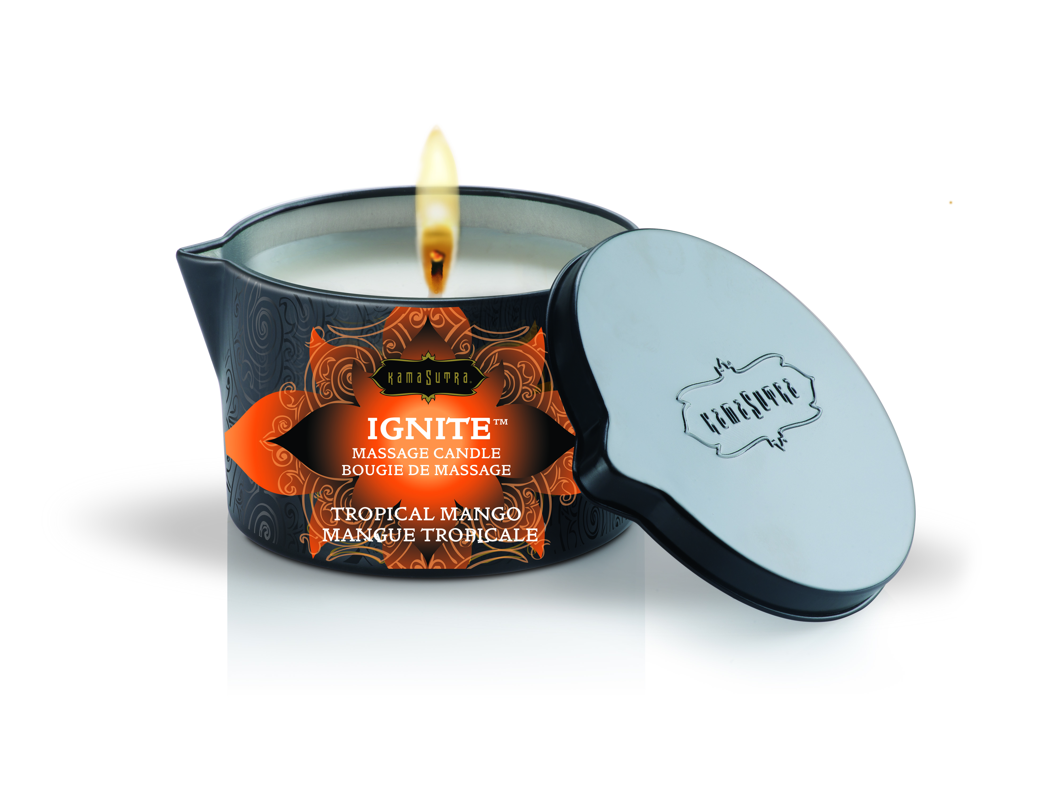 Ignite Tropical Mango Massage Candle - 6 Oz.