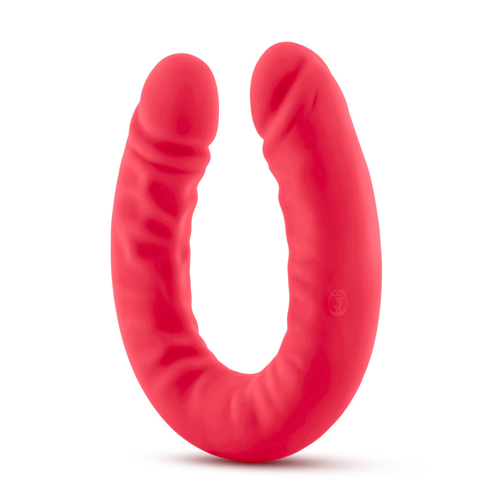 Ruse - Silicone Double Headed Dildo - 18 Inch -  Cerise