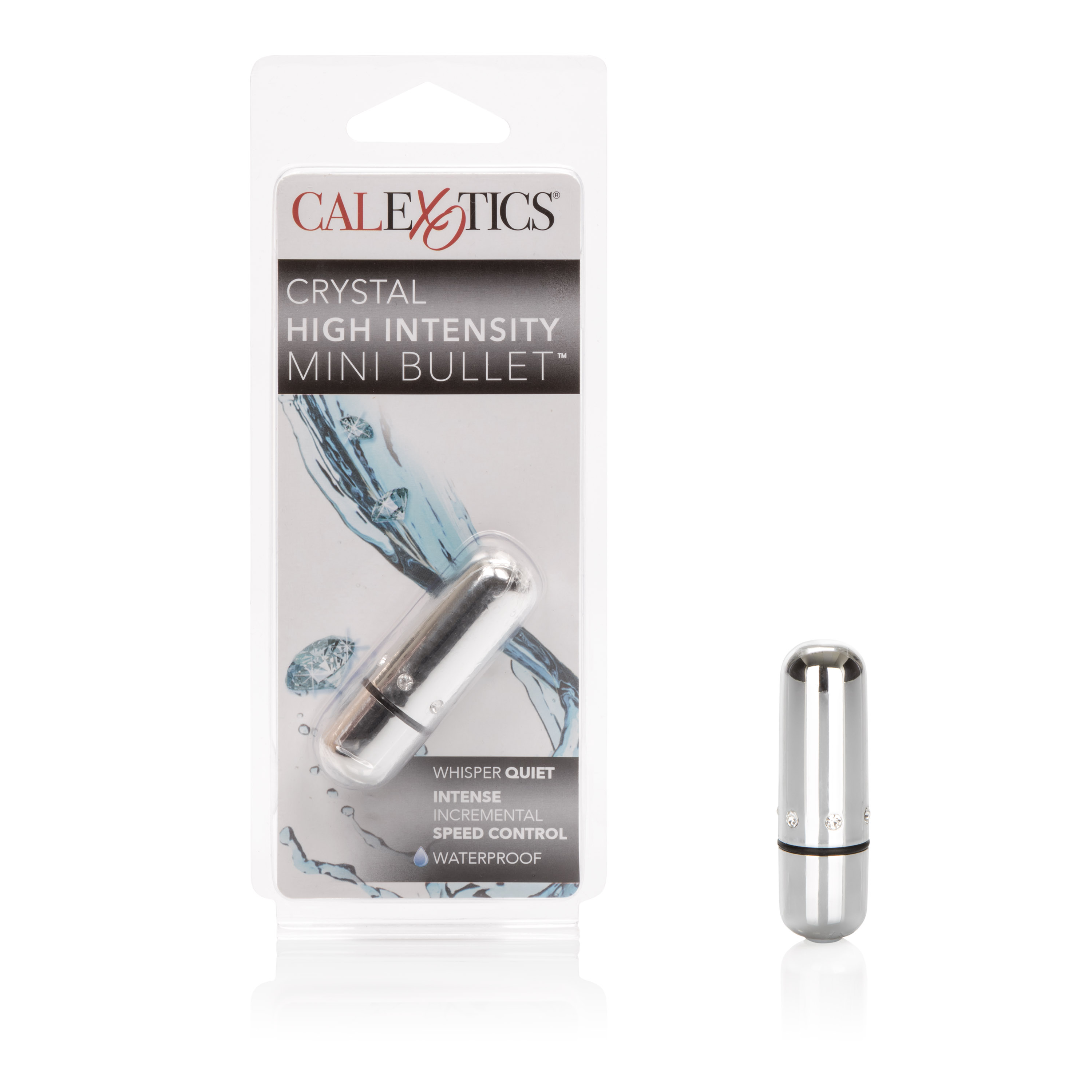 Crystal High Intensity Mini Bullet - Silver