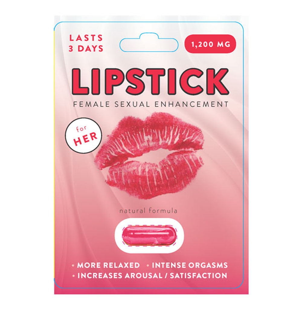 Lipstick Female Sexual Enhancement Single