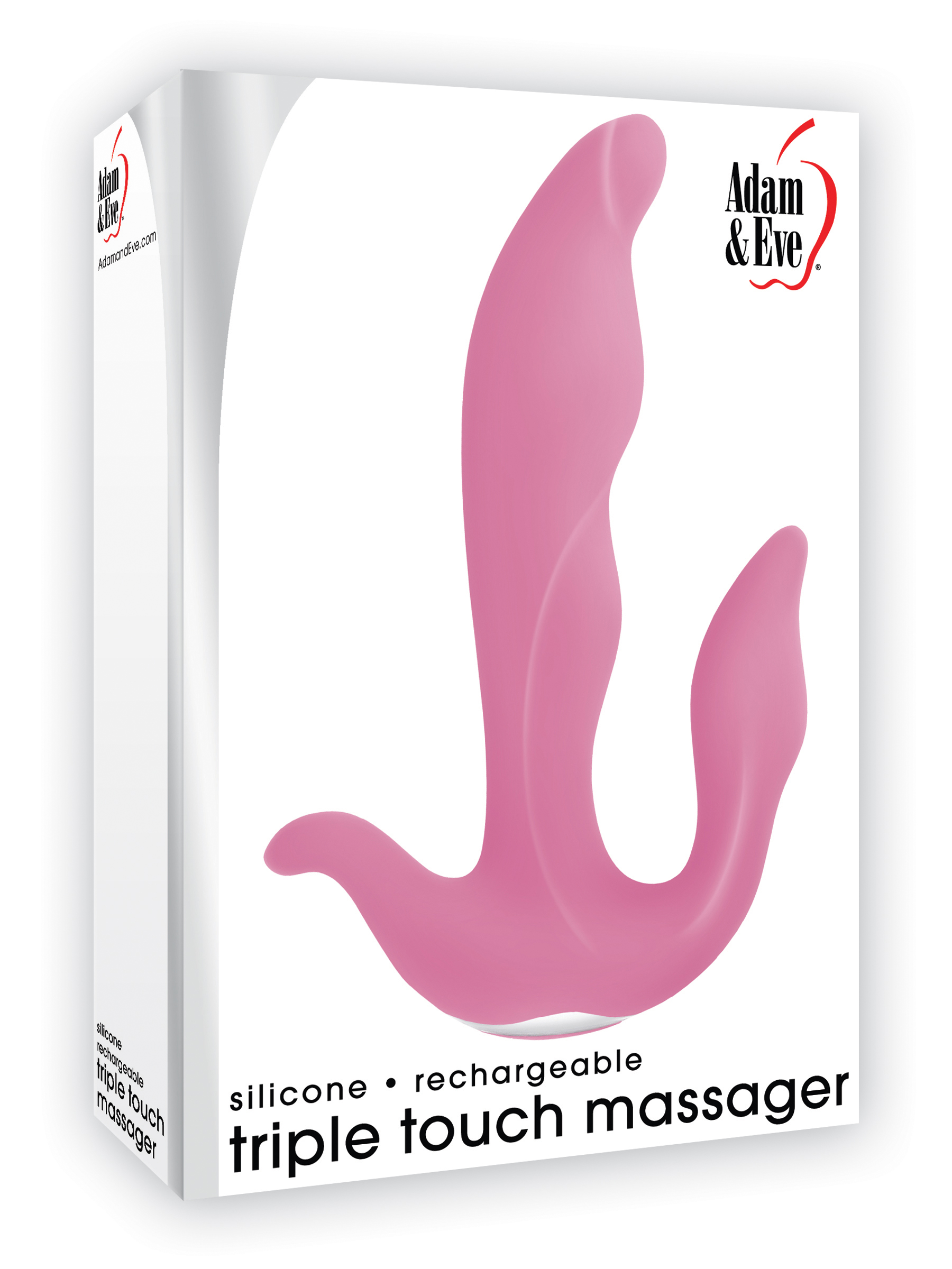 Triple Silicone Rechargeable Touch Massager