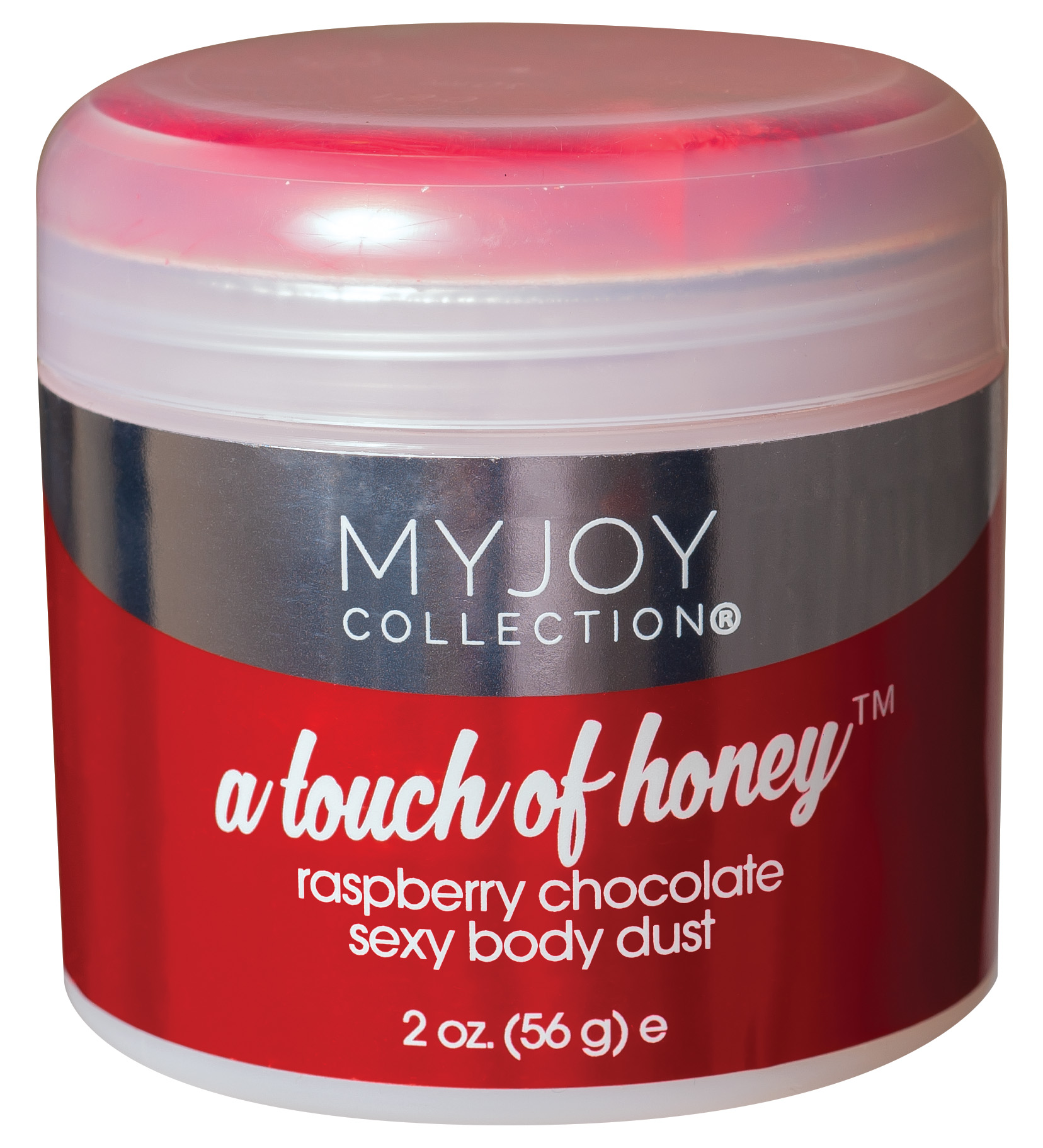 A Touch of Honey - Raspberry Chocolate Sexy Body Dust - 2 Oz. Jar (56g)