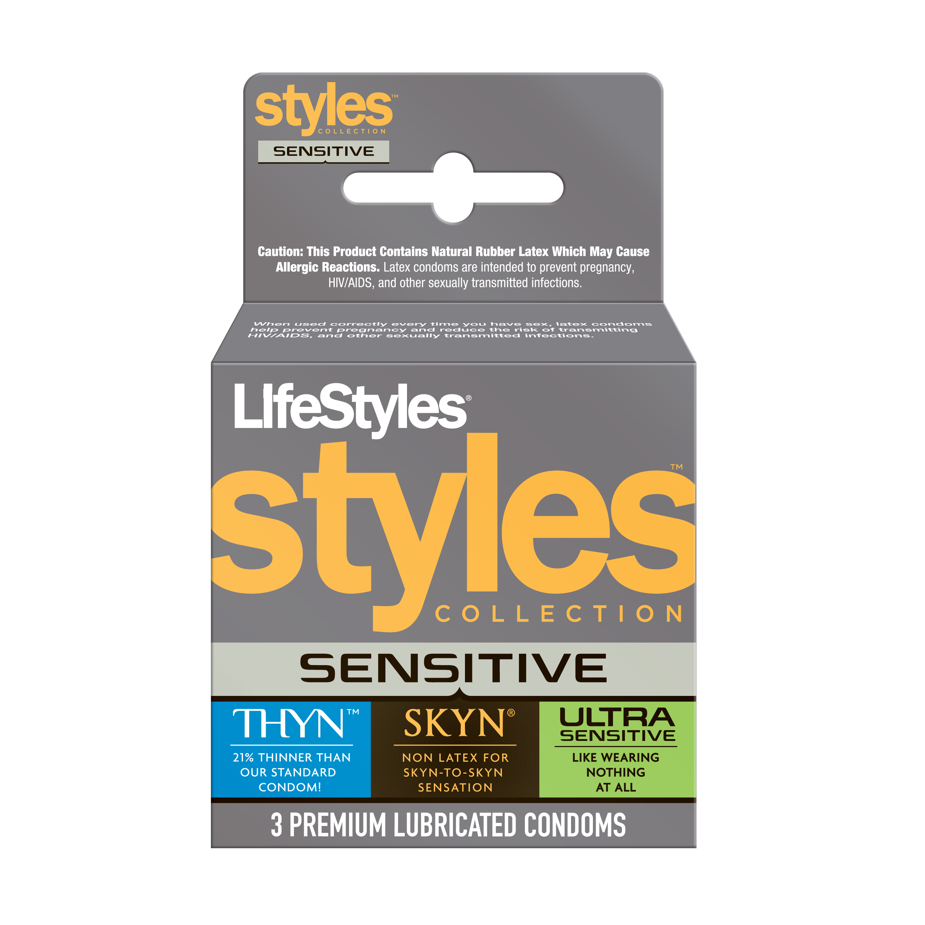 Lifestyles Styles - 3 Pack - 3 Pack